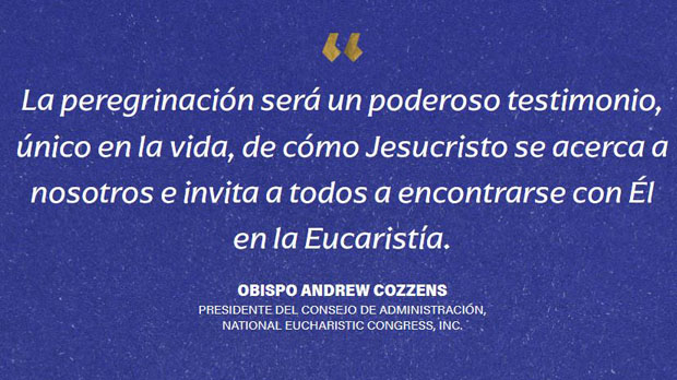 Por amor a Dios: 24 adoradores perpetuos lideran la peregrinación eucarística más extensa de la historia