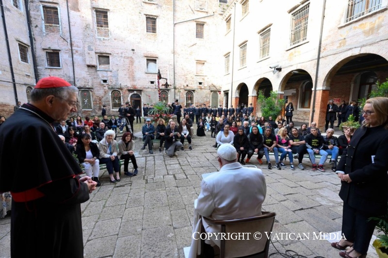 Así fue la visita del Papa a Venecia