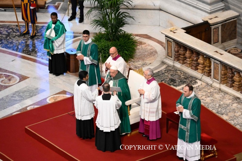 Papa Francisco explica el pasaje de Bartimeo y lo aplica como consigna a una “iglesia sinodal”